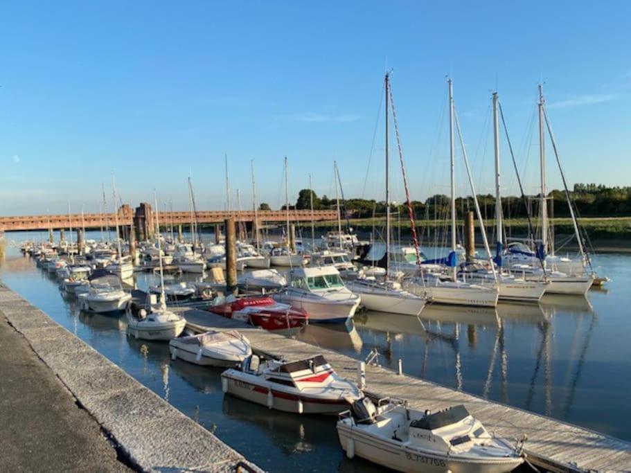 La Capitainerie Beau Duplex Face Port De Plaisance Leilighet Étaples Eksteriør bilde